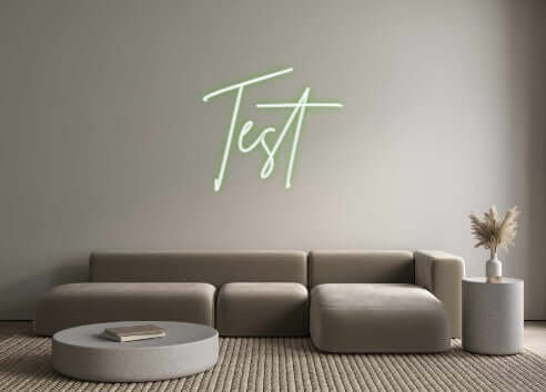 Custom Neon Sign Online Editor Test