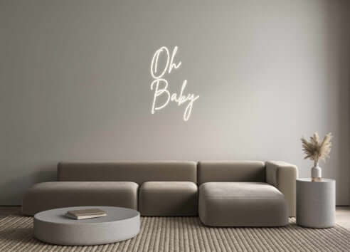 Custom Neon Sign Online Editor Oh
Baby