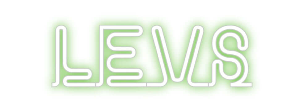 Custom Neon Sign Online Editor levs