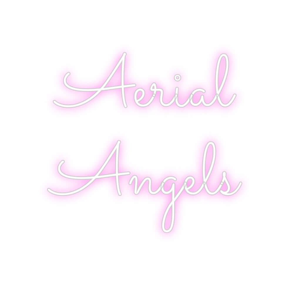 Custom Neon Sign Online Editor Aerial
Angels