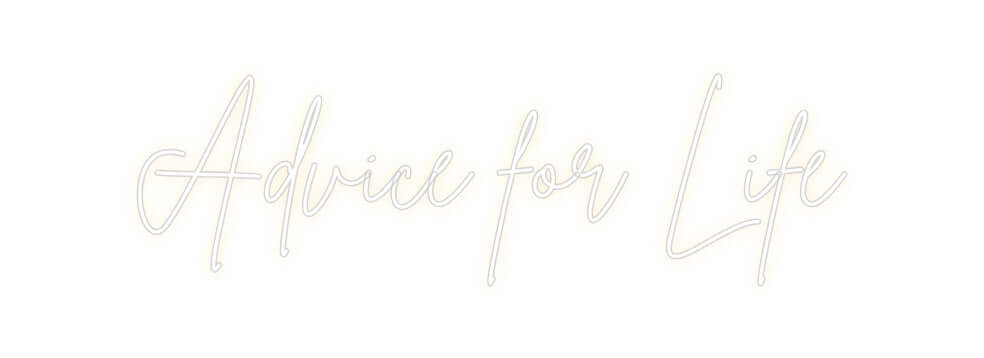Custom Neon Sign Online Editor Advice for Life