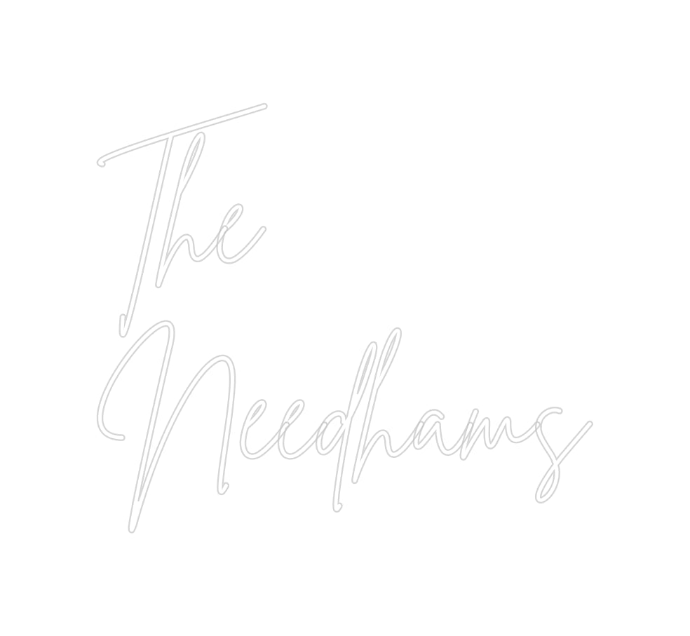 Custom Neon Sign Online Editor The
Needhams