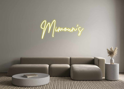 Custom Neon Sign Online Editor Mimoun's
