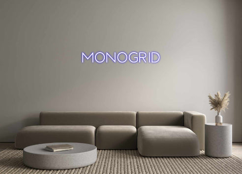 Custom Neon Sign Online Editor MONOGRID