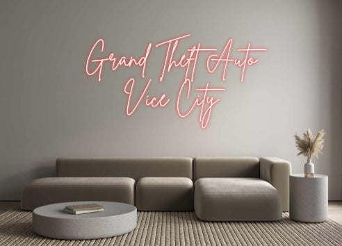Custom Neon Sign Online Editor Grand Theft A...