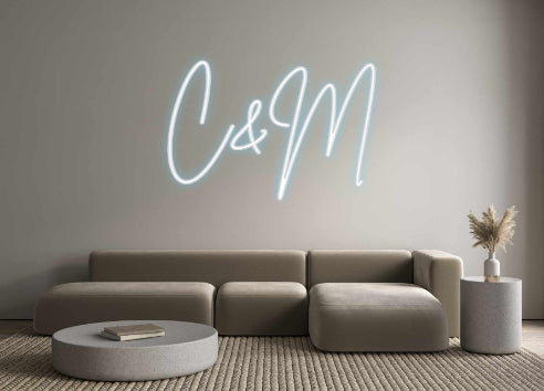 Custom Neon Sign Online Editor C&M