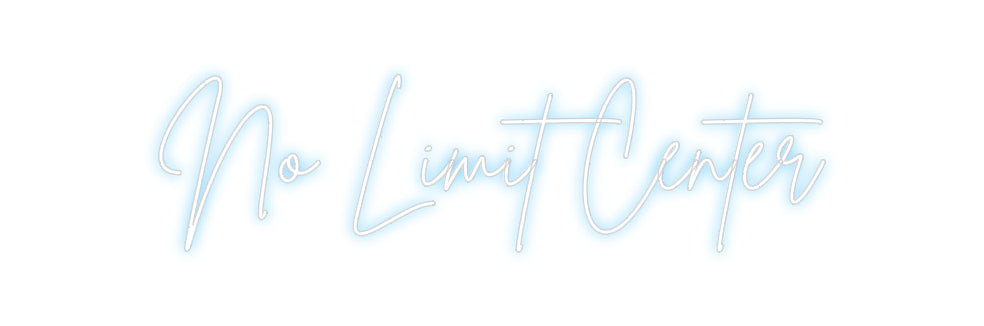 Custom Neon Sign Online Editor No Limit Center