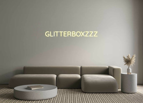 Custom Neon Sign Online Editor GLITTERBOXZZZ