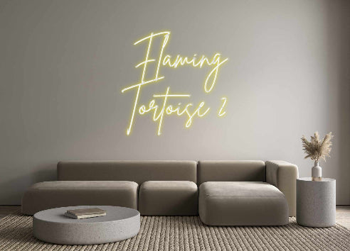 Custom Neon Sign Online Editor Flaming 
Tor...