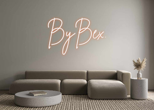 Custom Neon Sign Online Editor ByBex.