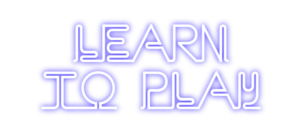 Custom Neon Sign Online Editor learn
to play