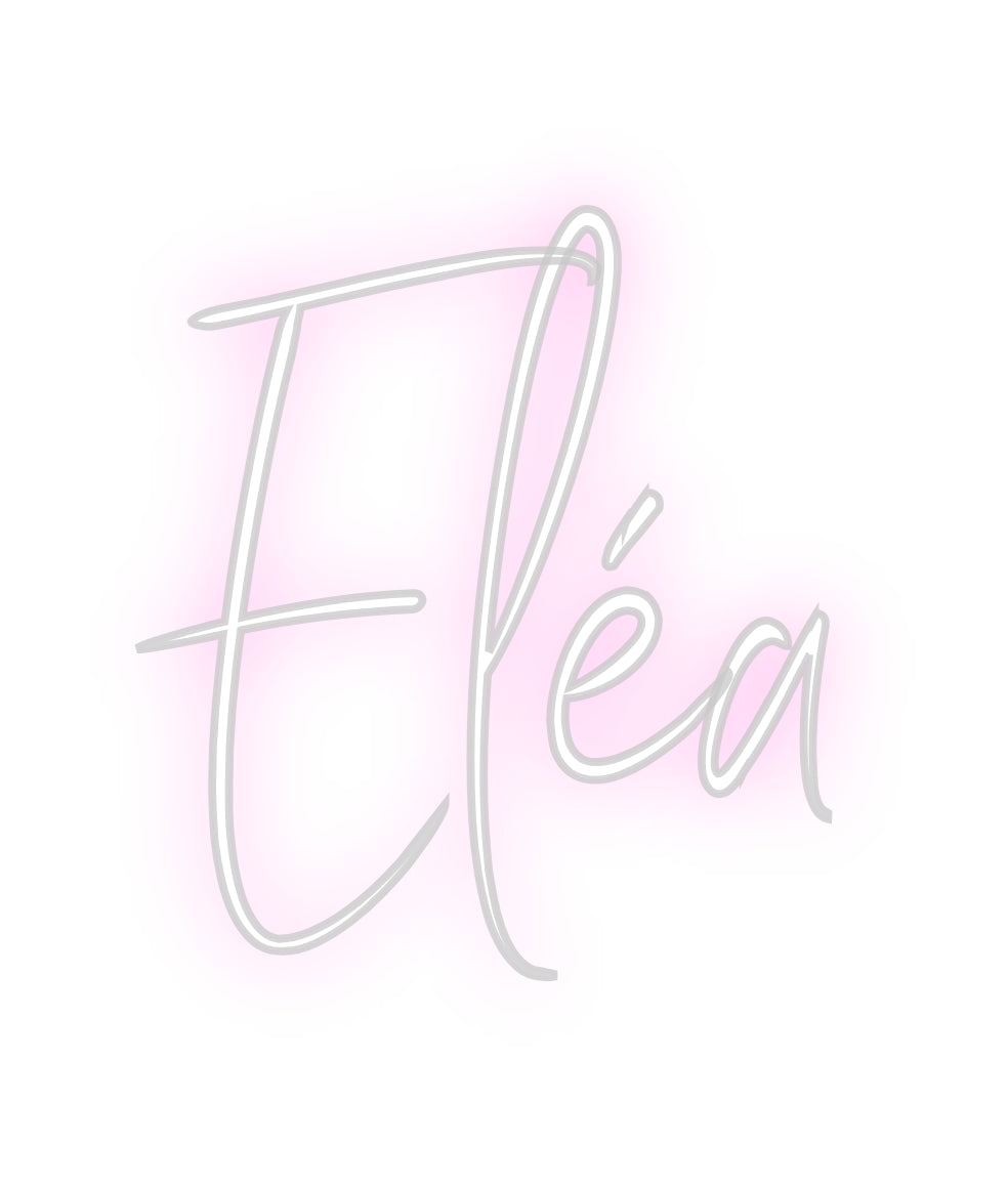 Custom Neon Sign Online Editor Eléa