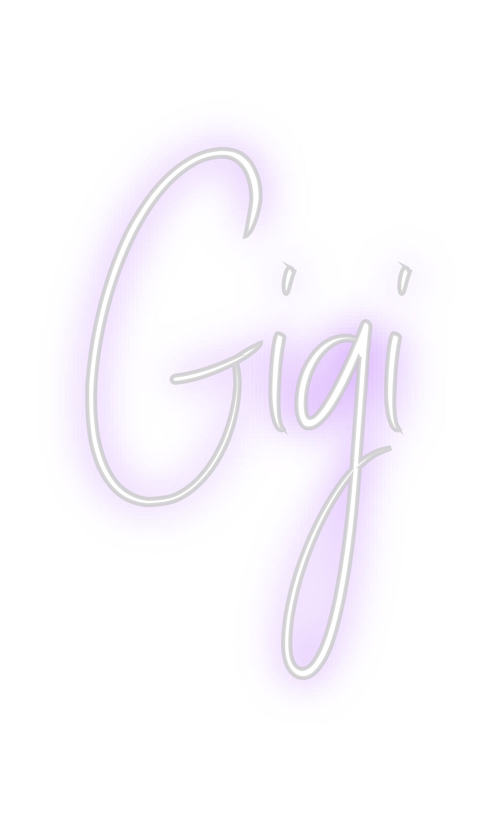 Custom Neon Sign Online Editor Gigi