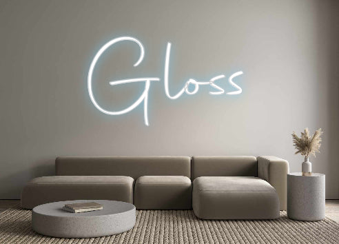 Custom Neon Sign Online Editor Gloss