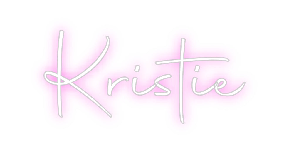 Custom Neon Sign Online Editor Kristie