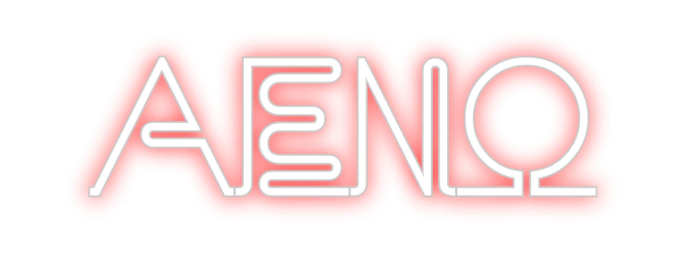 Custom Neon Sign Online Editor AENO