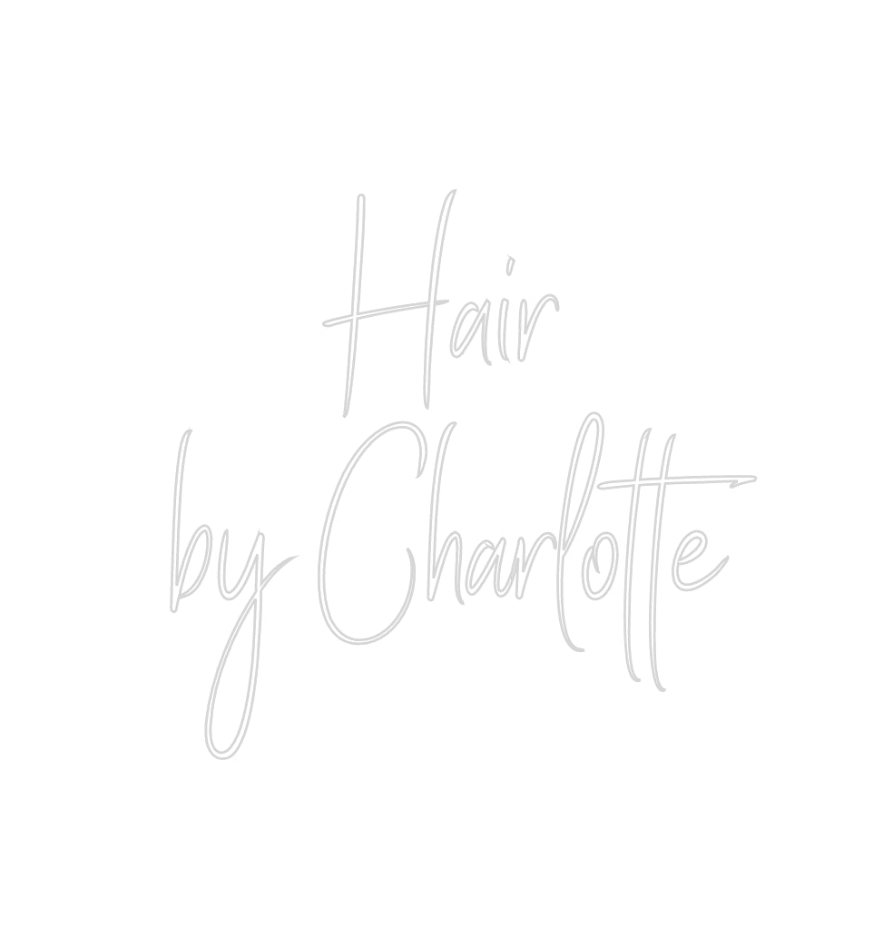 Custom Neon Sign Online Editor Hair
by Char...