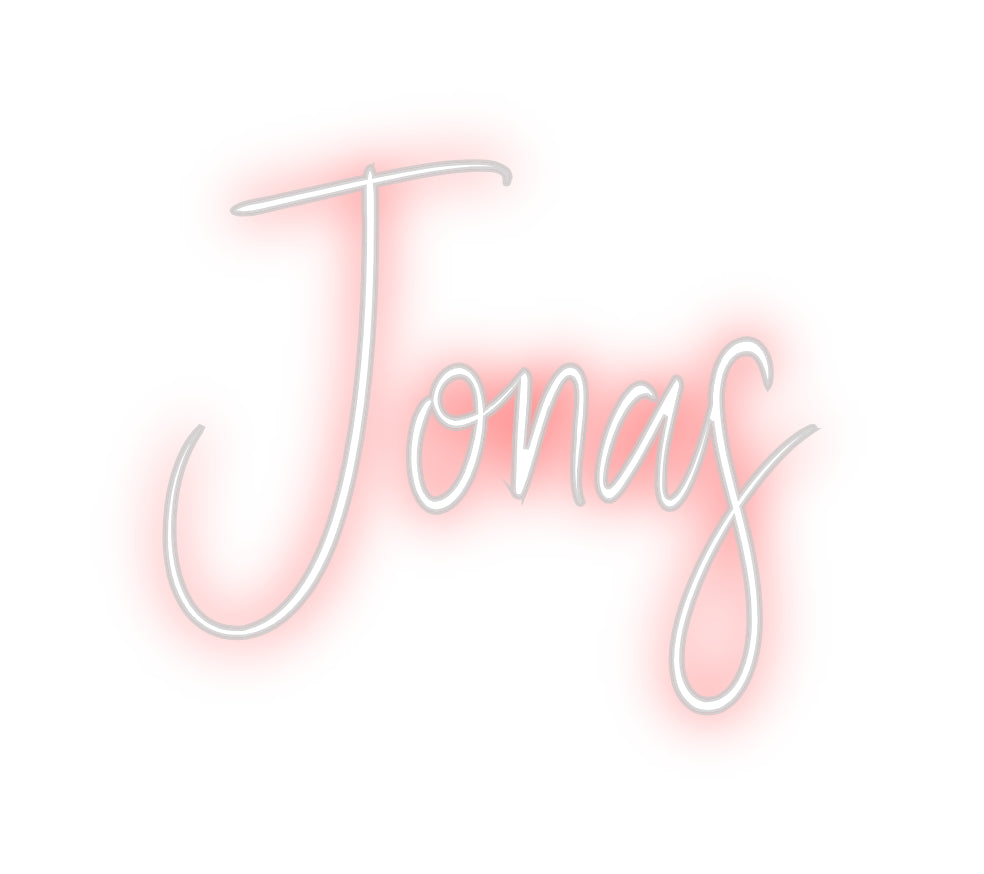 Custom Neon Sign Online Editor Jonas
