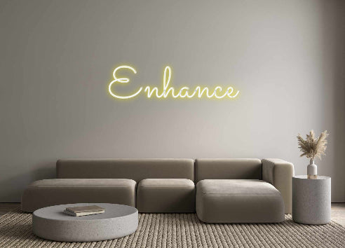 Custom Neon Sign Online Editor Enhance