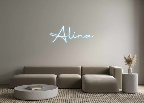 Custom Neon Sign Online Editor Alina
