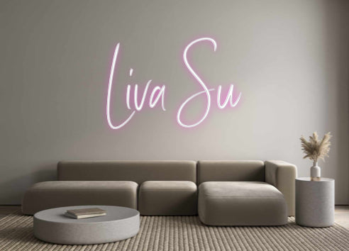 Custom Neon Sign Online Editor Liva Su
