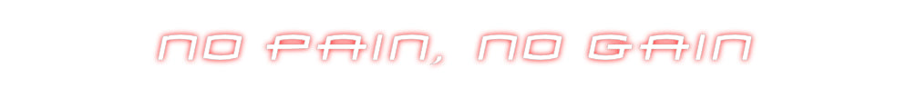 Custom Neon Sign Online Editor No pain, no g...