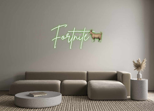 Custom Neon Sign Online Editor Fortnite🐐