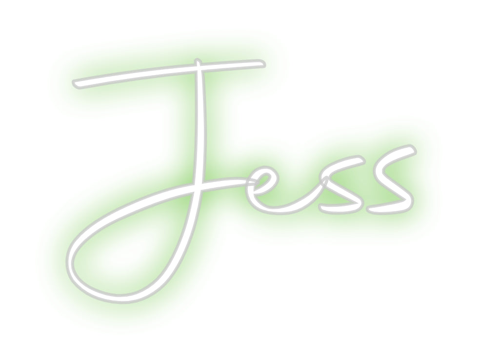 Custom Neon Sign Online Editor Jess