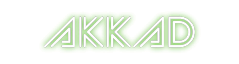 Custom Neon Sign Online Editor AKKAD