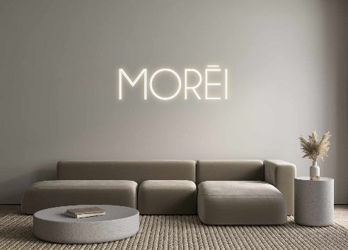 Custom Neon Sign Online Editor MORĒI