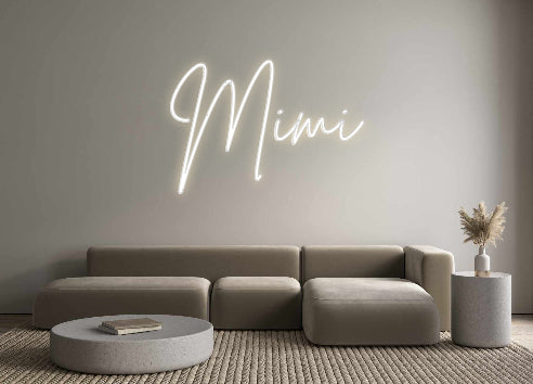 Custom Neon Sign Online Editor Mimi