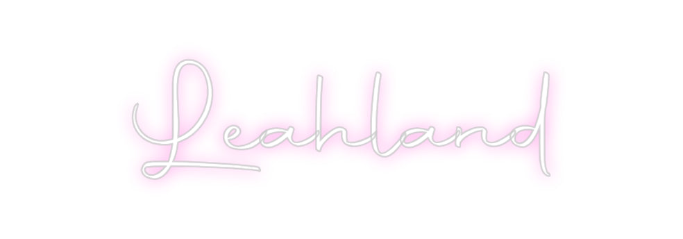 Custom Neon Sign Online Editor Leahland