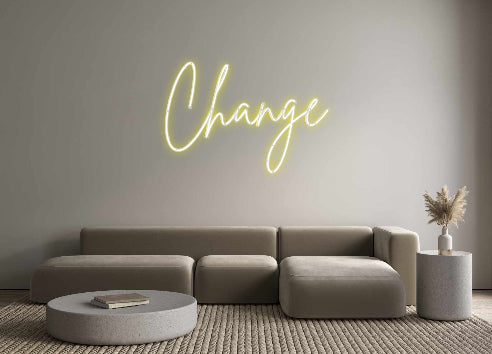 Custom Neon Sign Online Editor Change