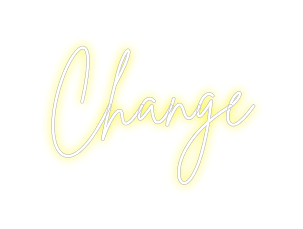 Custom Neon Sign Online Editor Change
