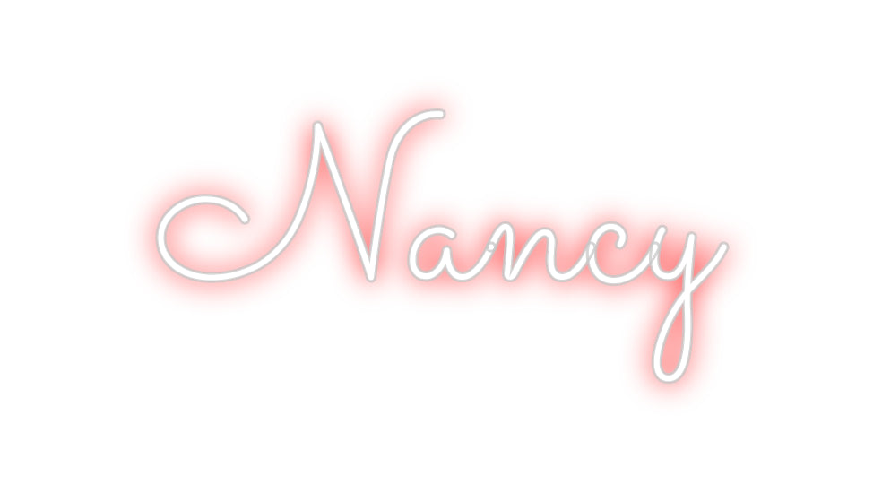 Custom Neon Sign Online Editor Nancy