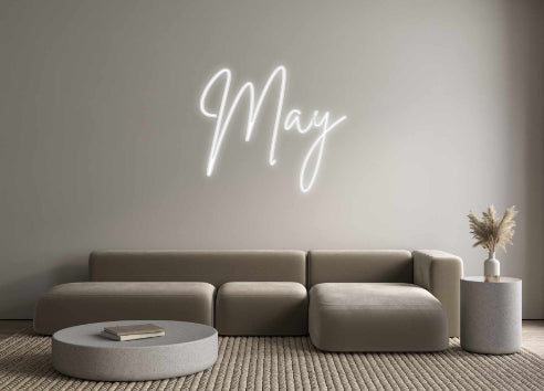 Custom Neon Sign Online Editor May