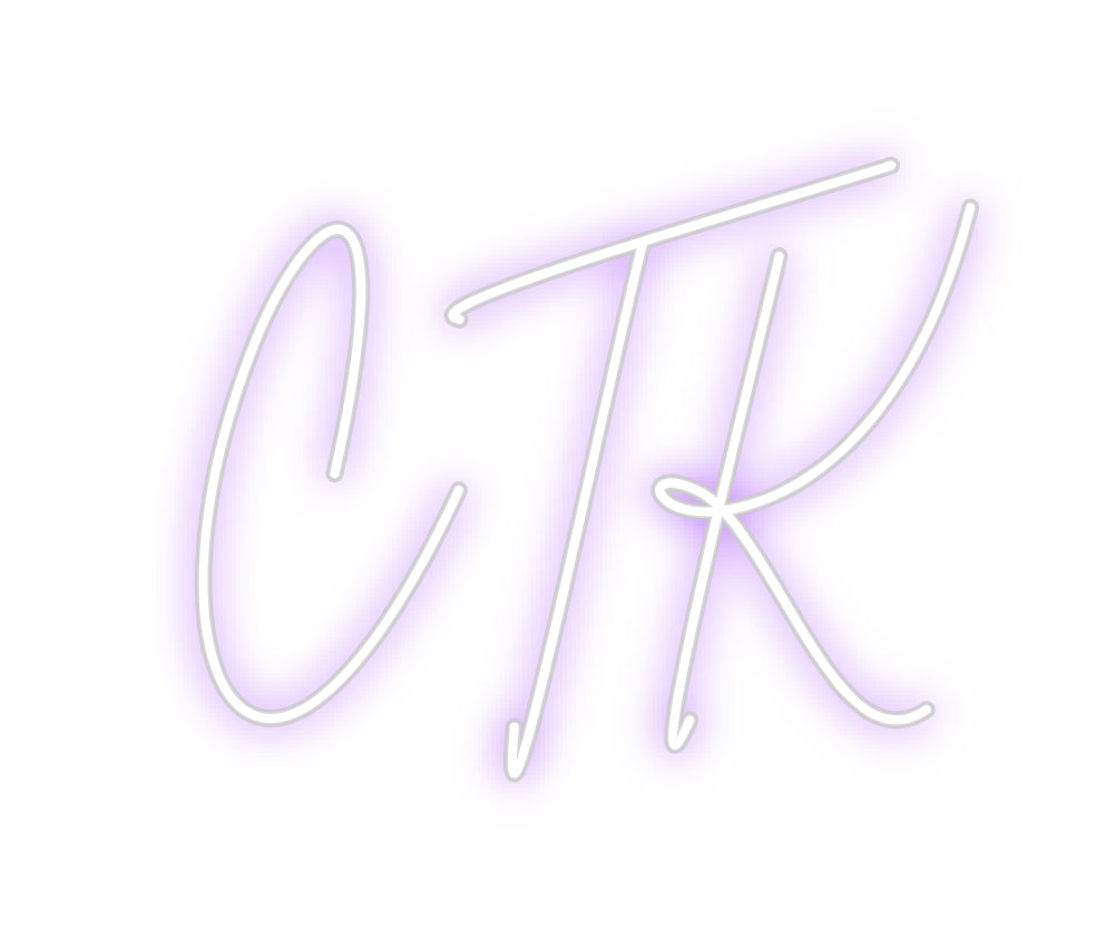 Custom Neon Sign Online Editor CTK