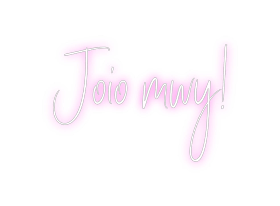 Custom Neon Sign Online Editor Joio mwy!