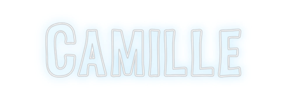 Custom Neon Sign Online Editor Camille