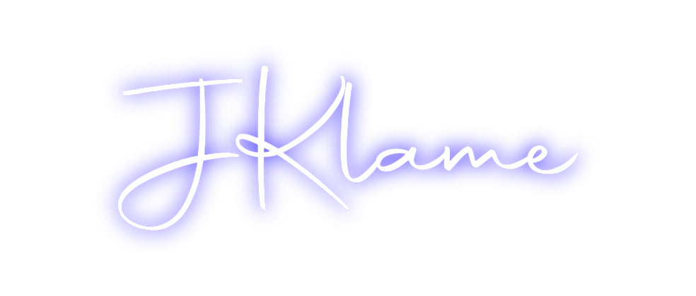 Custom Neon Sign Online Editor JKlame