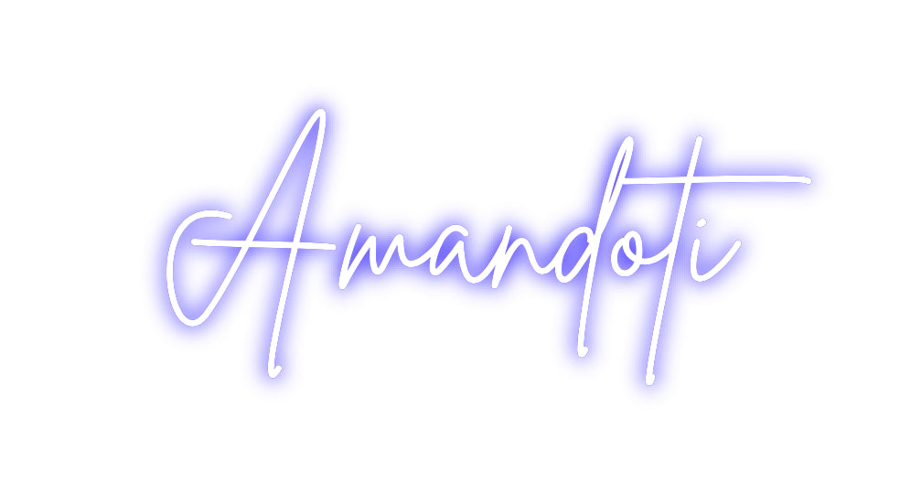 Custom Neon Sign Online Editor Amandoti
