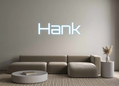 Custom Neon Sign Online Editor Hank