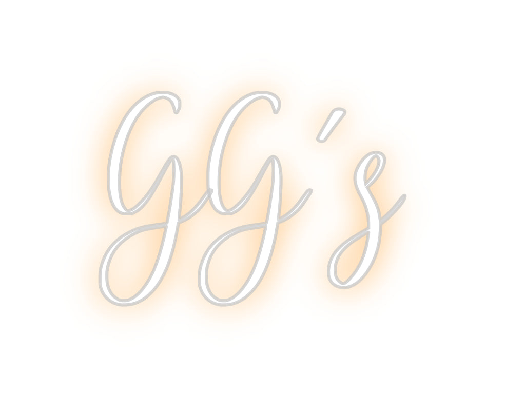 Custom Neon Sign Online Editor GG’s