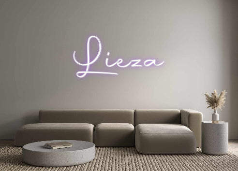 Custom Neon Sign Online Editor Lieza
