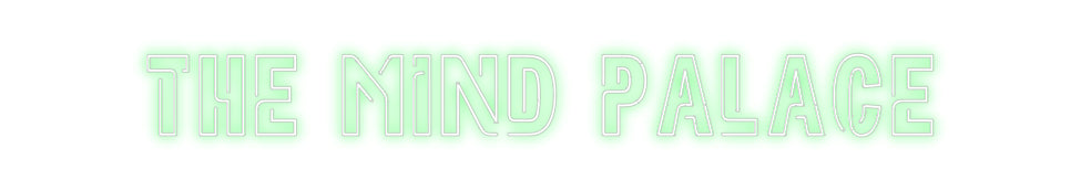 Custom Back Lit Neon Sign Online Editor The Mind Palace