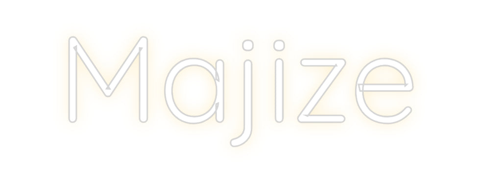 Custom Neon Sign Online Editor Majize