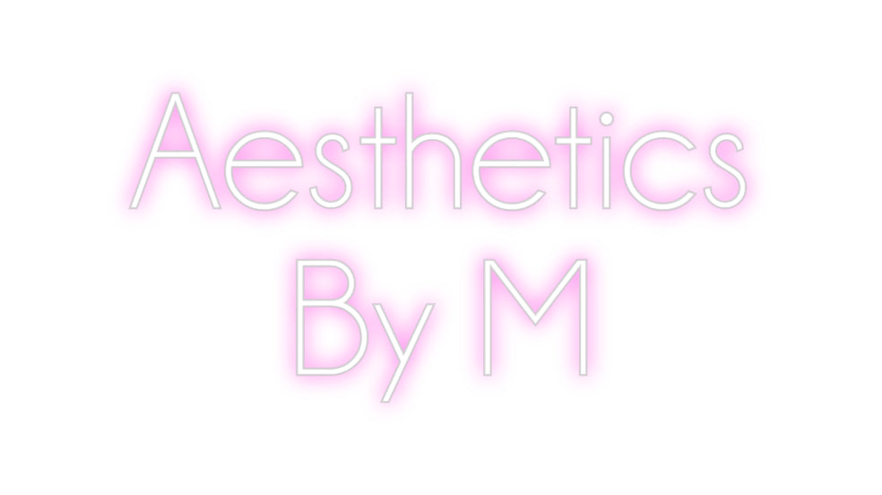 Custom Neon Sign Online Editor Aesthetics 
...