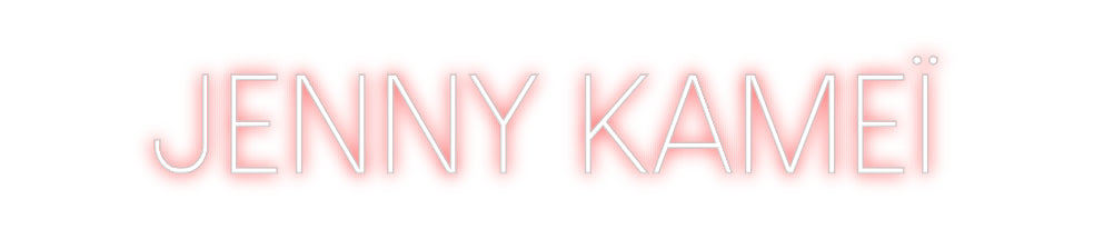 Custom Neon Sign Online Editor JENNY KAMEÏ