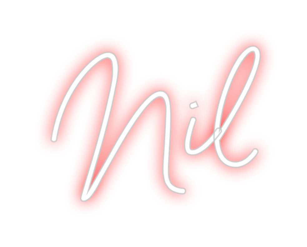 Custom Neon Sign Online Editor Nil