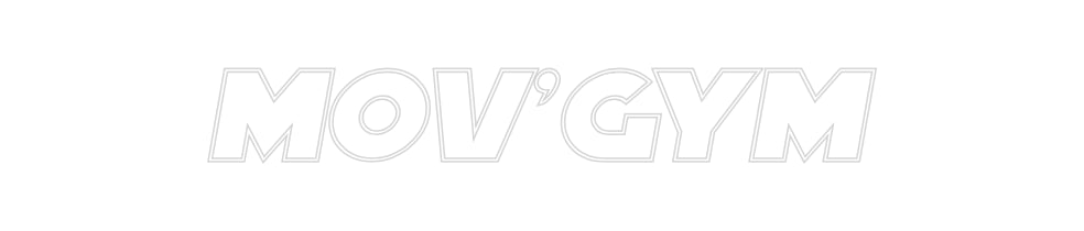 Custom Neon Sign Online Editor MOV'GYM
